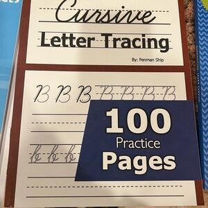 Penman Ship Cursive Letter Tracing Book
